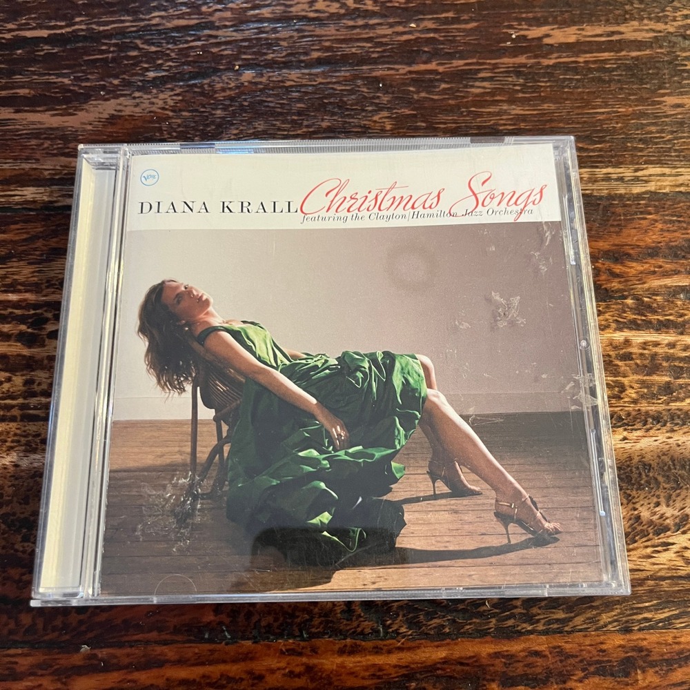 Diana Krall Christmas Songs CD Clayton-Hamilton Jazz Orchestra 2005 Verve Jazz